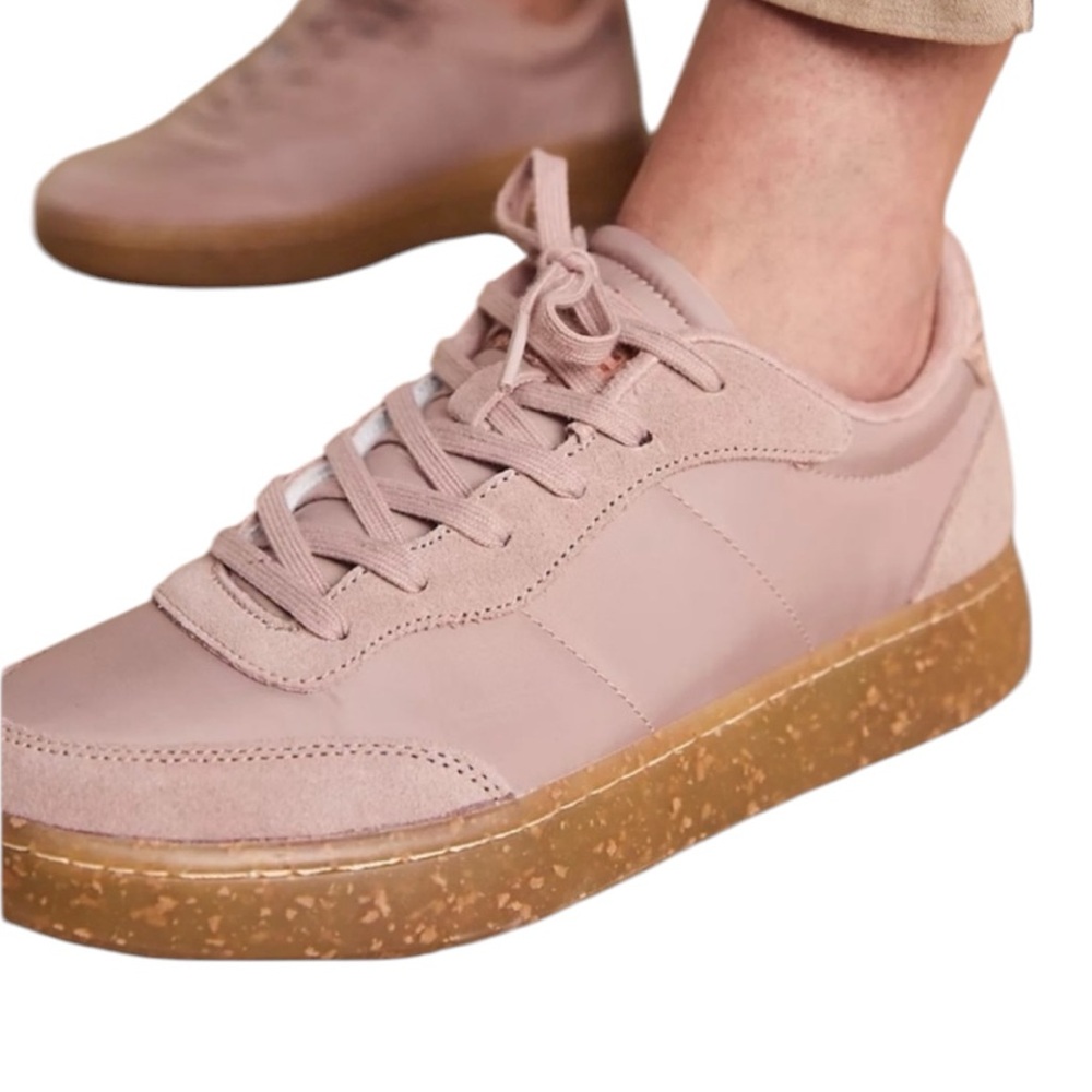 Anthropologie Woden Pink May Sneaker Shoes - Picture 3 of 15